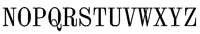 Montiac Mono Instance Font UPPERCASE