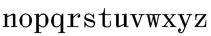 Montiac Mono Instance Font LOWERCASE