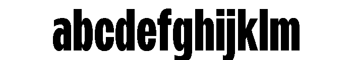 Monument Black Condensed Extended FONT