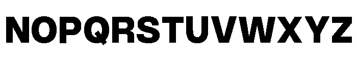 Monument Black Extended Alt2 Font UPPERCASE