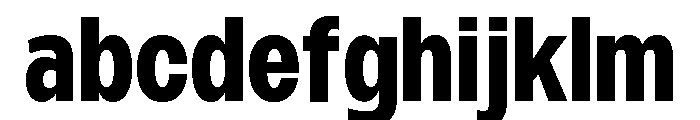 Monument Black Narrow Extended FONT