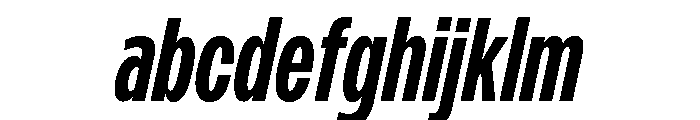 Monument Bold Condensed 2 FONT