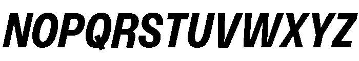 Monument Bold Narrow 2 Font UPPERCASE