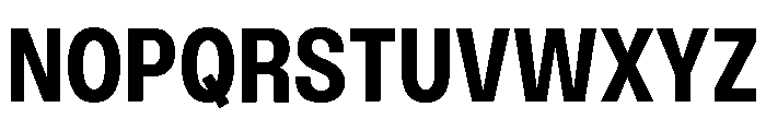 Monument Bold Narrow Extended Font UPPERCASE