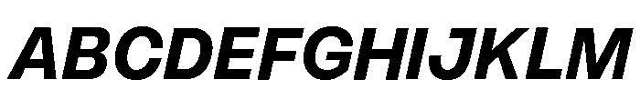 Monument Bold Font UPPERCASE