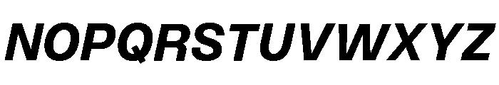 Monument Bold Font UPPERCASE