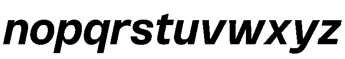 Monument Bold Font LOWERCASE