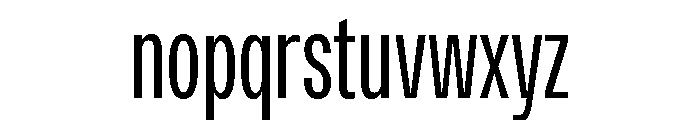 Monument Book Condensed Extended 2 Font LOWERCASE