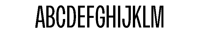 Monument Book Condensed Extended Font UPPERCASE