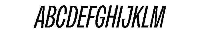 Monument Book Condensed Font UPPERCASE
