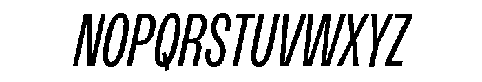 Monument Book Condensed Font UPPERCASE