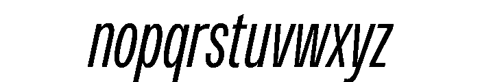 Monument Book Condensed Font LOWERCASE