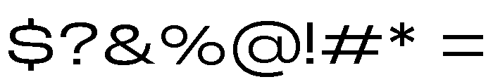 Monument Book Extended Font OTHER CHARS