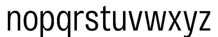Monument Book Narrow Extended 2 Font LOWERCASE