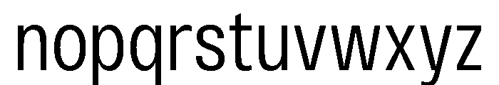 Monument Book Narrow Extended Font LOWERCASE