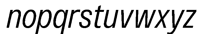 Monument Book Narrow Font LOWERCASE