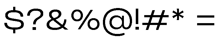 Monument Book Wide Extended Font OTHER CHARS