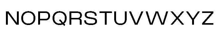 Monument Book Wide Extended Font UPPERCASE