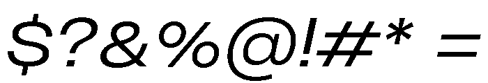 Monument Book Wide Font OTHER CHARS