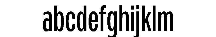 Monument Condensed Extended 2 FONT