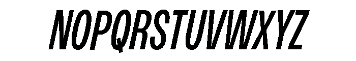 Monument Condensed Font UPPERCASE