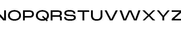 Monument Extended Font UPPERCASE