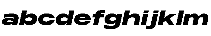 Monument Heavy Extended 3 FONT