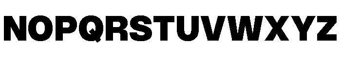 Monument Heavy Extended Alt2 Font UPPERCASE