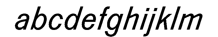 Monument Italic FONT