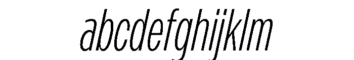 Monument Light Condensed FONT