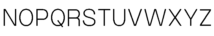 Monument Light Extended Alt2 Font UPPERCASE
