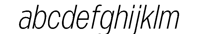 Monument Light Narrow FONT