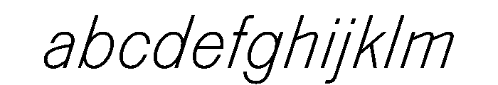 Monument LightItalic FONT