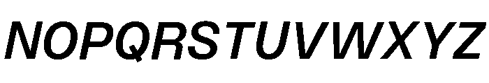 Monument Medium 2 Font UPPERCASE