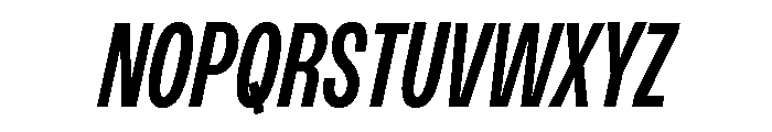 Monument Medium Condensed 2 Font UPPERCASE