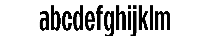 Monument Medium Condensed Extended 2 FONT