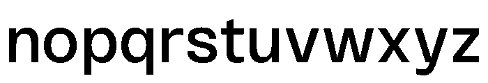 Monument Medium Extended Alt2 Font LOWERCASE