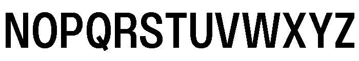 Monument Medium Narrow Extended Font UPPERCASE