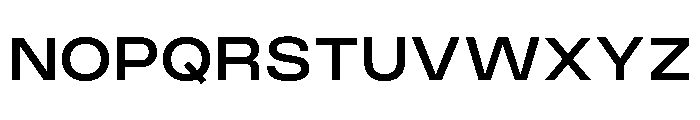 Monument Medium Wide Extended 2 Font UPPERCASE