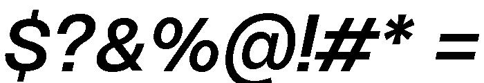 Monument Medium Font OTHER CHARS