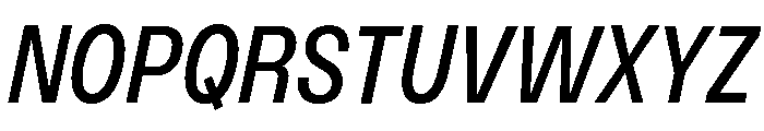 Monument Narrow 2 Font UPPERCASE