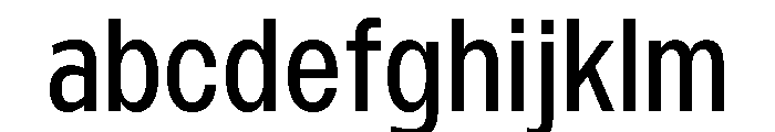 Monument Narrow Extended 2 FONT