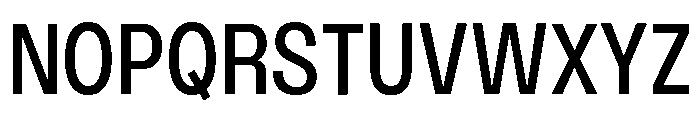 Monument Narrow Extended Font UPPERCASE