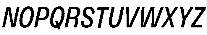 Monument Narrow Font UPPERCASE