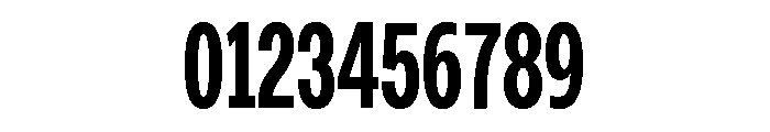 Monument Semibold Condensed Extended Font OTHER CHARS