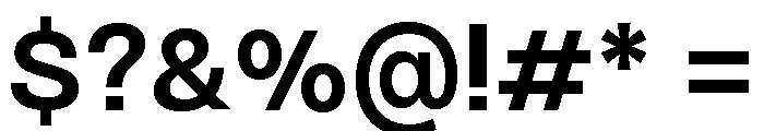 Monument Semibold Extended 4 Font OTHER CHARS
