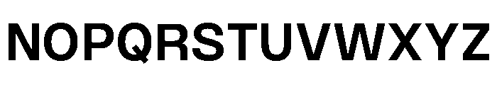 Monument Semibold Extended Alt2 Font UPPERCASE