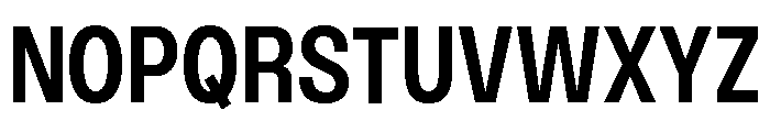 Monument Semibold Narrow Extended 2 Font UPPERCASE