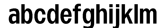 Monument Semibold Narrow Extended 2 FONT