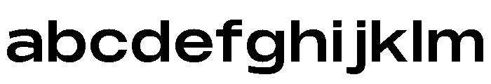 Monument Semibold Wide Extended 2 FONT